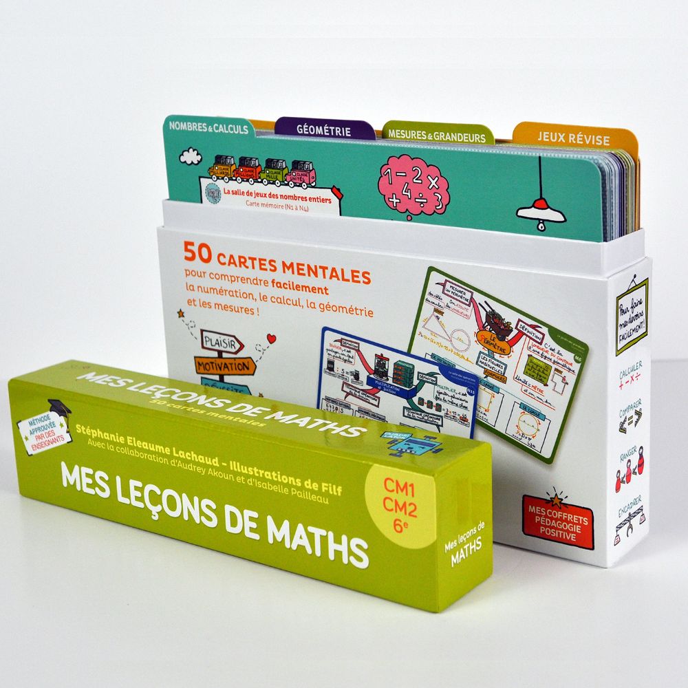Mes leçons de maths CM1-CM2-6e - Eveil Montessori Maroc