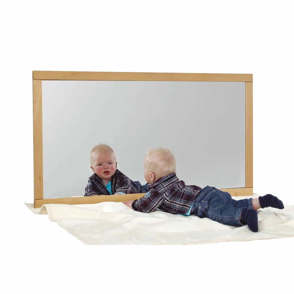 Miroir avec Barre Montessori incassable 110 x 65