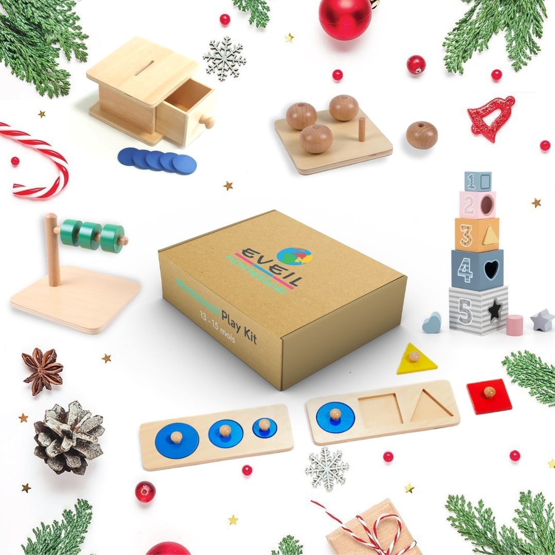 Montessori Play Kit - "L'aventurier" - 13 - 15 mois - Eveil Montessori Maroc