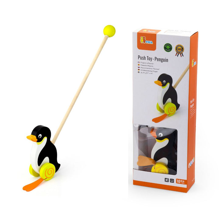 Pingouin à tirer - Eveil Montessori Maroc