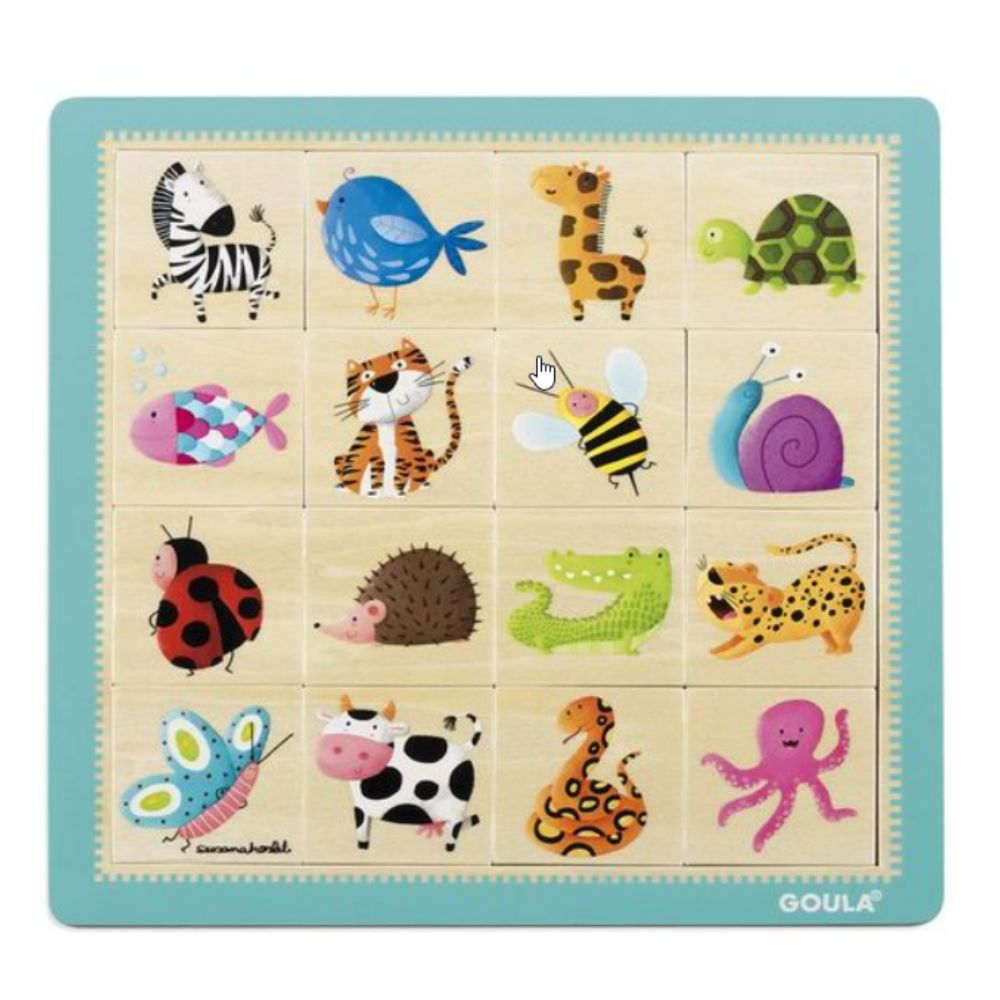 Puzzle Motifs - Goula - Eveil Montessori Maroc