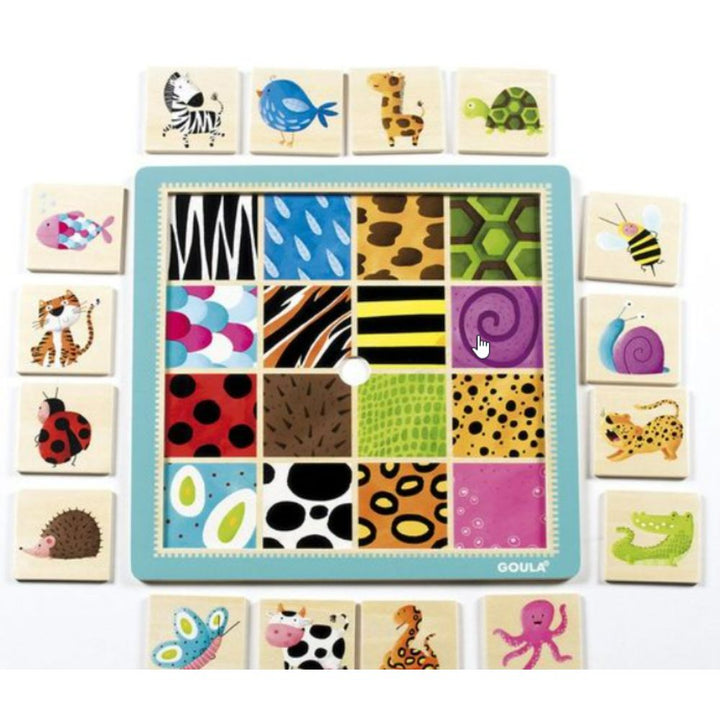 Puzzle Motifs - Goula - Eveil Montessori Maroc