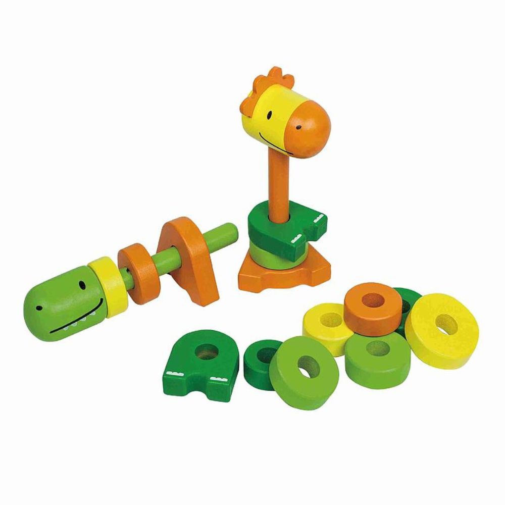 Jeu amis empilables - Eveil Montessori Maroc