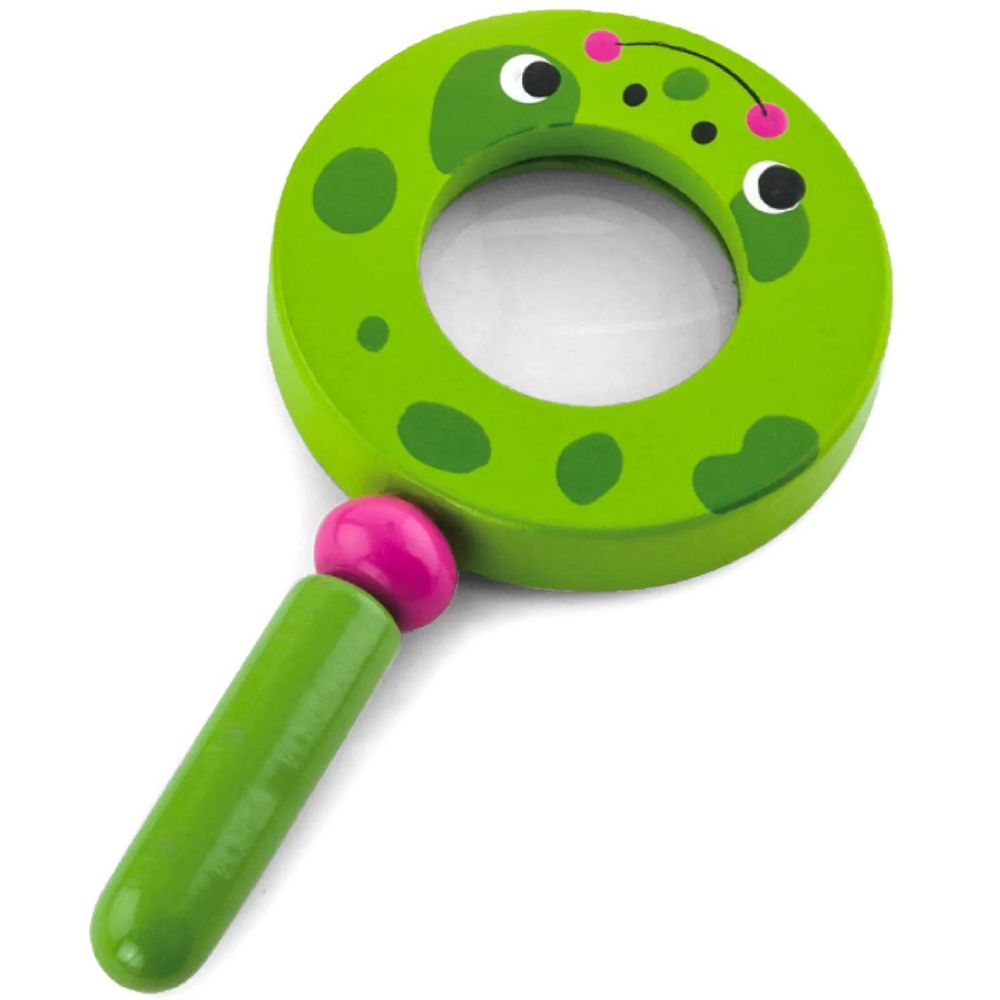 Loupe en bois - Eveil Montessori Maroc