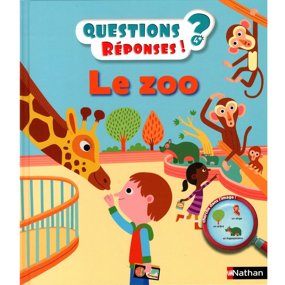Le zoo - Questions/Réponses - doc dès 5 ans - Eveil Montessori Maroc
