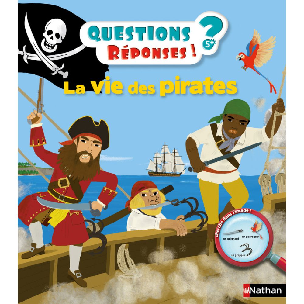 La vie des pirates - Questions/Réponses - doc dès 5 ans - Eveil Montessori Maroc