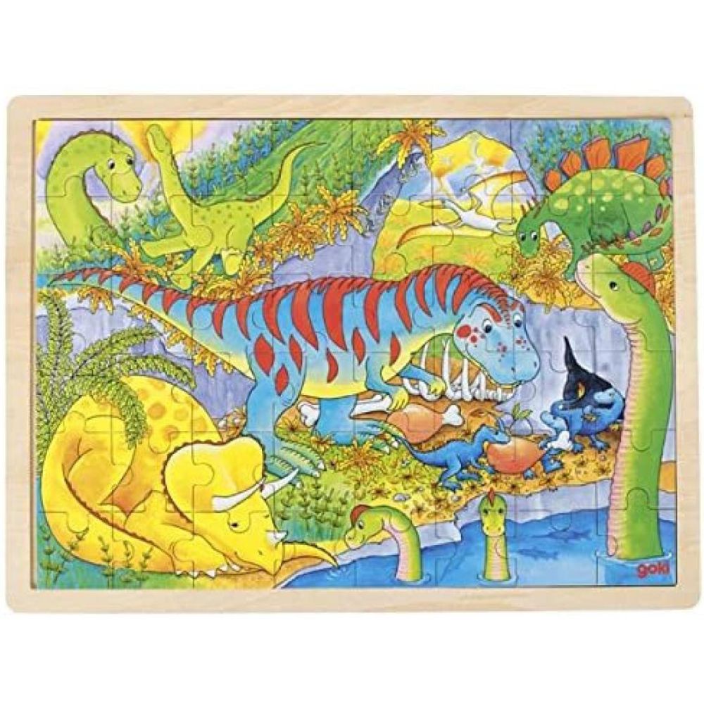 Dinosaure, puzzle - Eveil Montessori Maroc