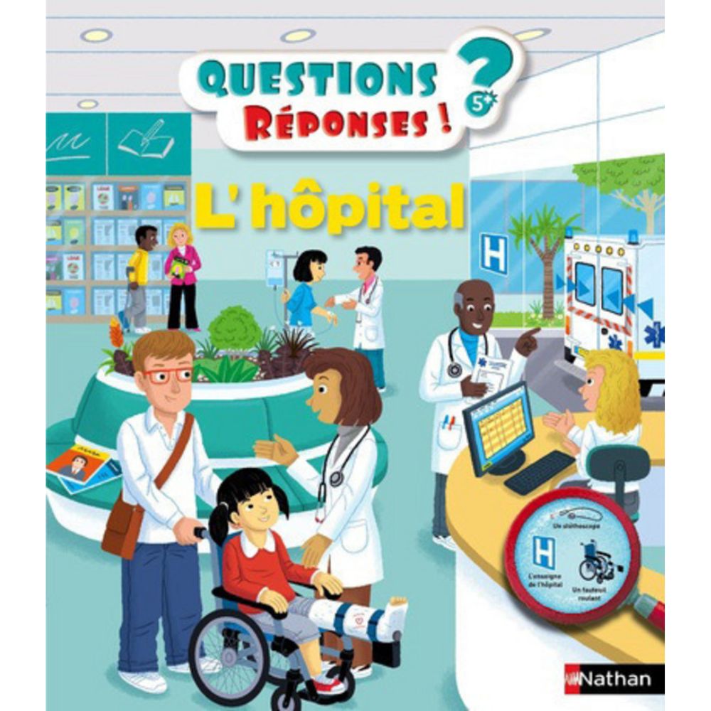 L'hôpital - Questions/Réponses - doc dès 5 ans - Eveil Montessori Maroc