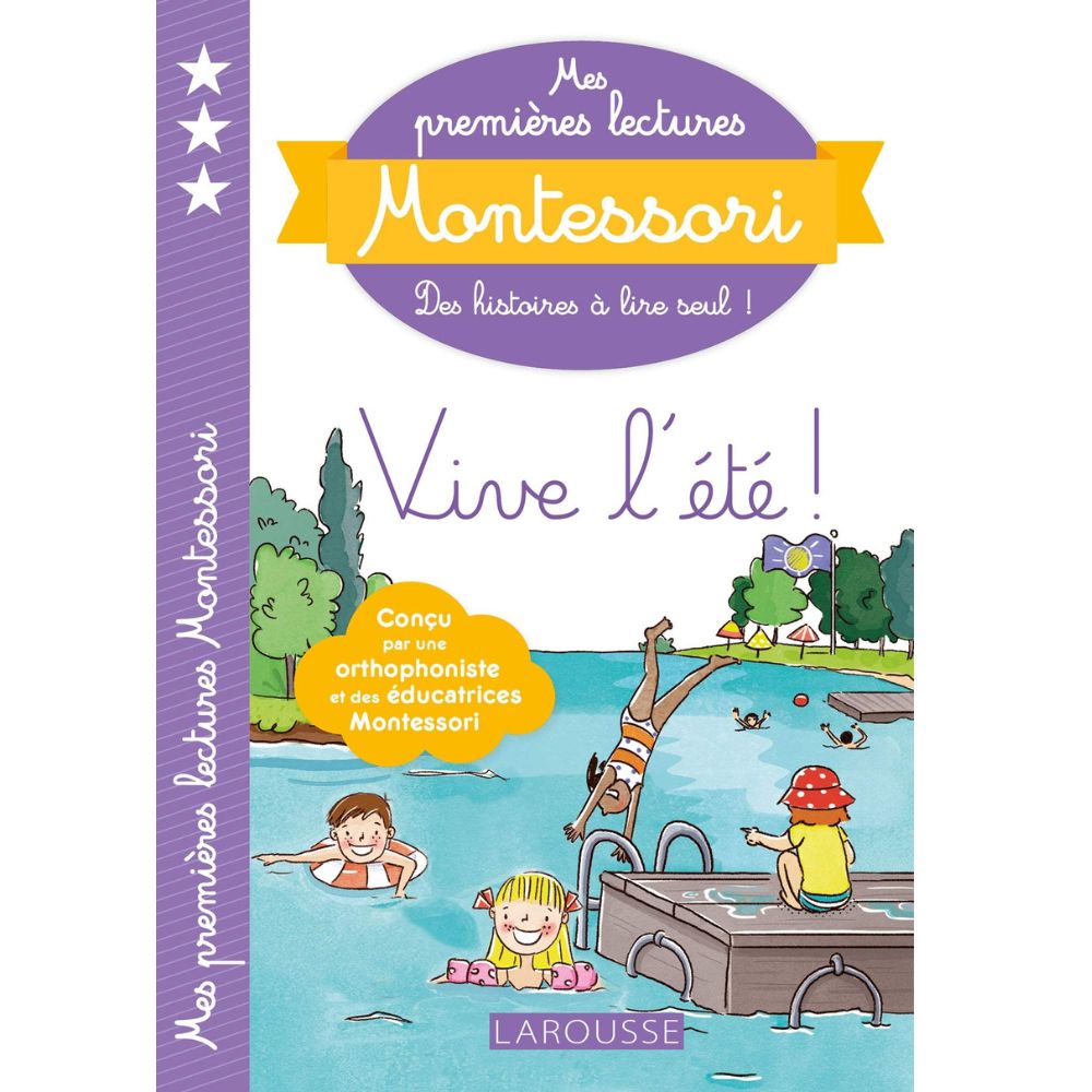 Mes premières lecture Montessori : Vive l'été - Eveil Montessori Maroc