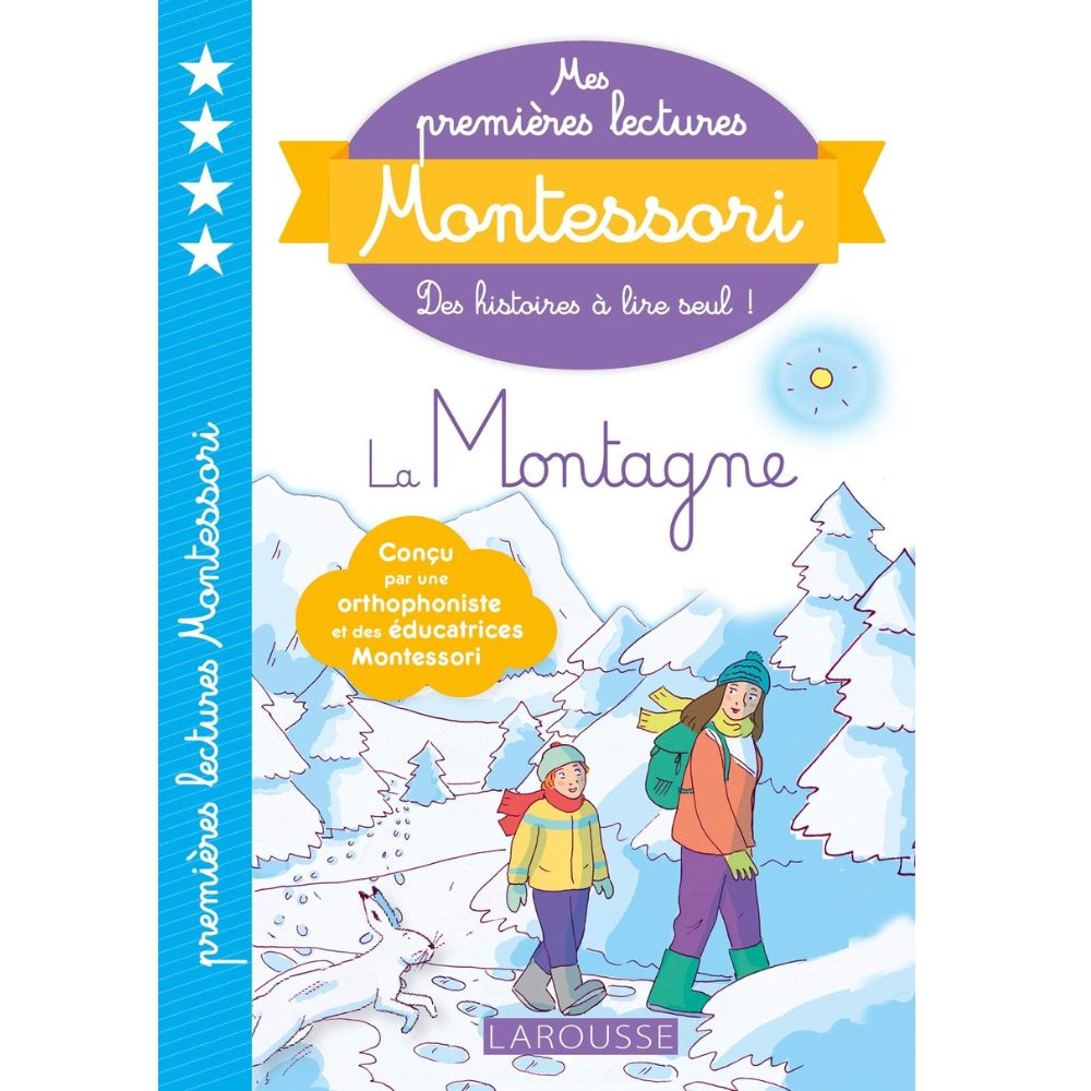 Mes premières lecture Montessori : La Montagne - Eveil Montessori Maroc