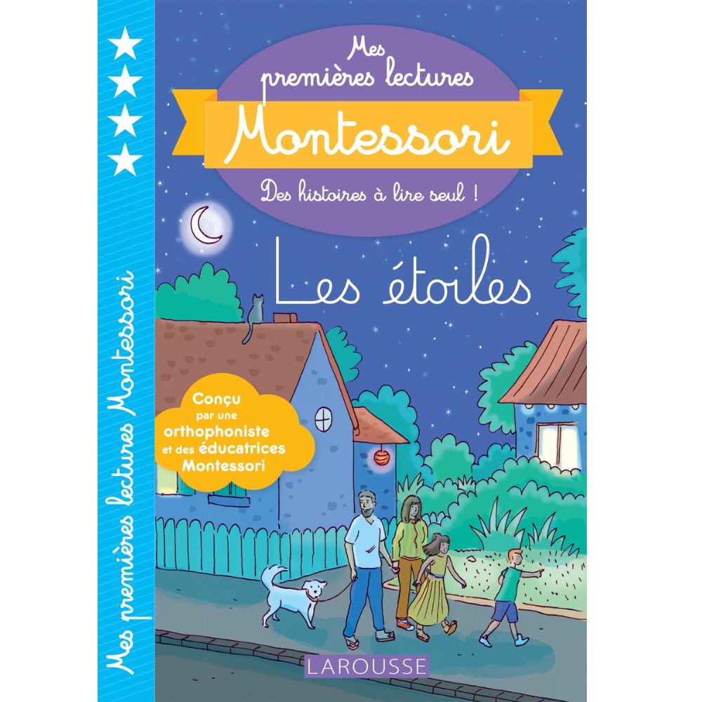 Mes premières lecture Montessori : Les étoiles - Eveil Montessori Maroc