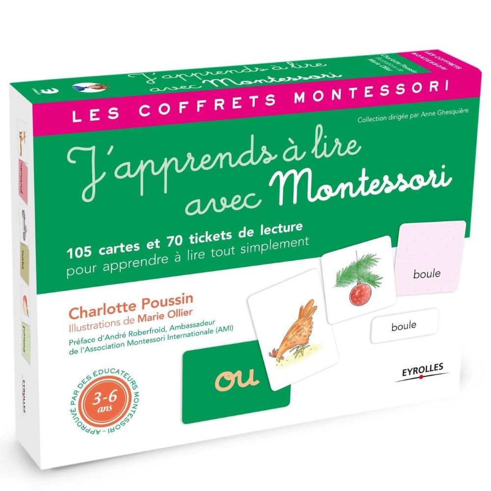 J'apprends à lire avec Montessori - Eveil Montessori Maroc