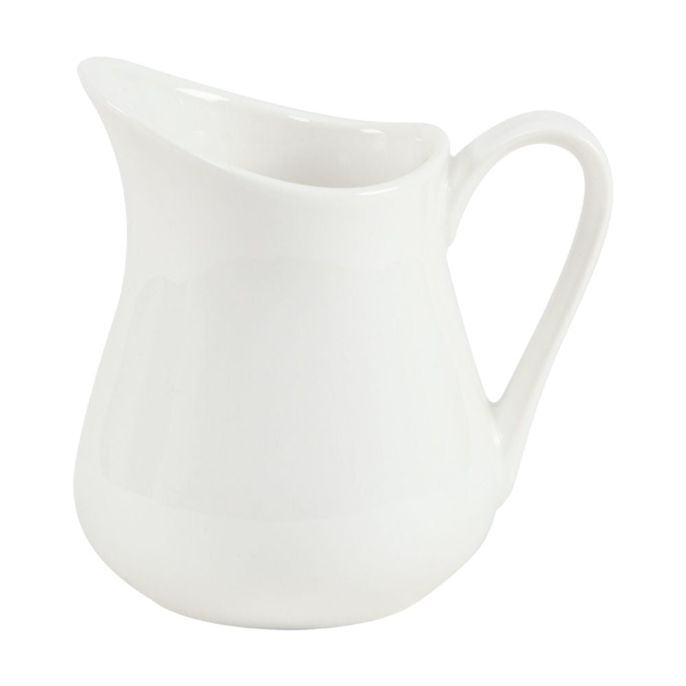 Pichet blanc en porcelaine - Eveil Montessori Maroc