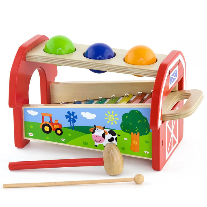 Jeu de maillet & Xylophone - Eveil Montessori Maroc