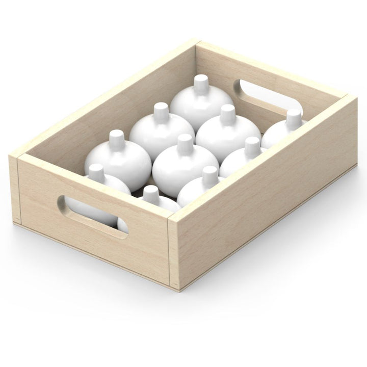 Set de 10 caisses de fruit et légumes - Eveil Montessori Maroc