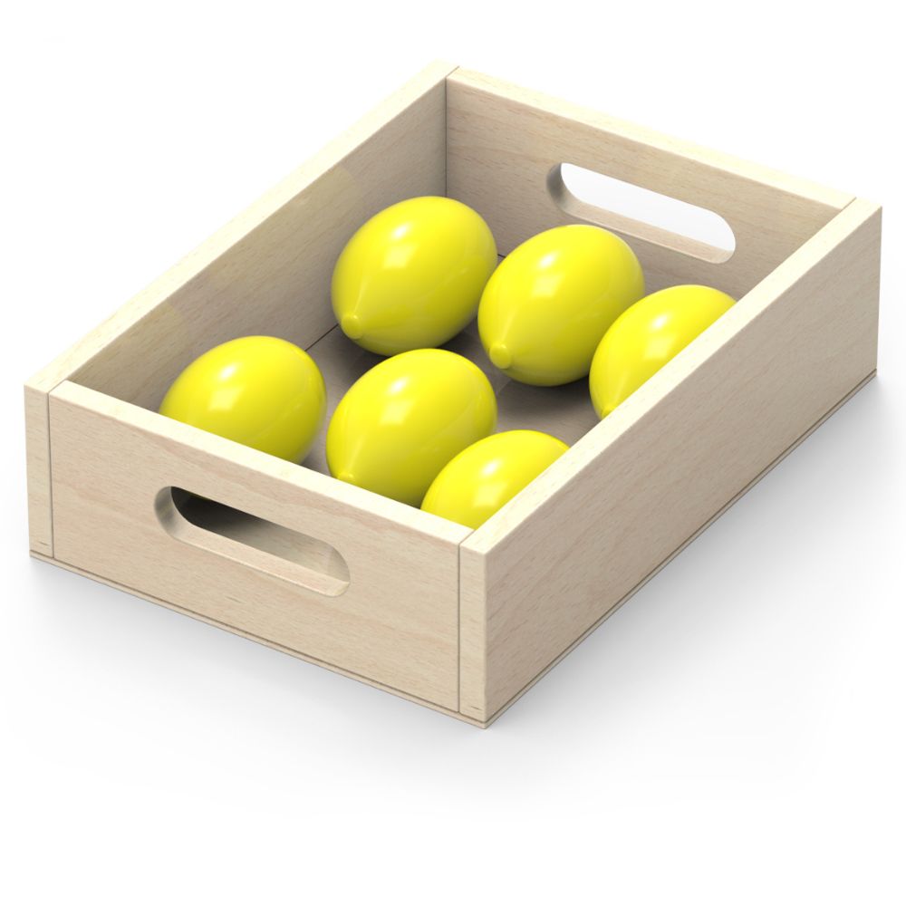 Set de 10 caisses de fruit et légumes - Eveil Montessori Maroc