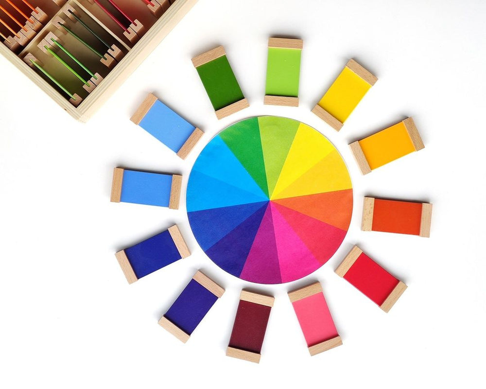 Tablette de couleur - Boîte N°3 - Eveil Montessori Maroc