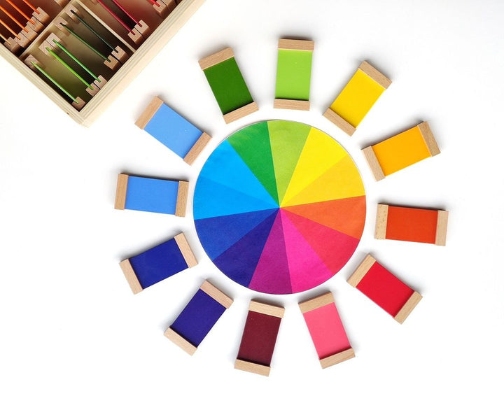 Tablettes de couleurs - Boîte N°2 - Eveil Montessori Maroc