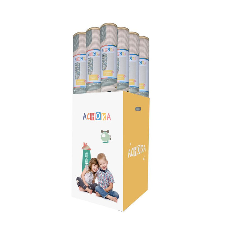 Tapis de jeu pour jeunes enfants - épais et confortable recto-verso - 150x100cm - Eveil Montessori Maroc