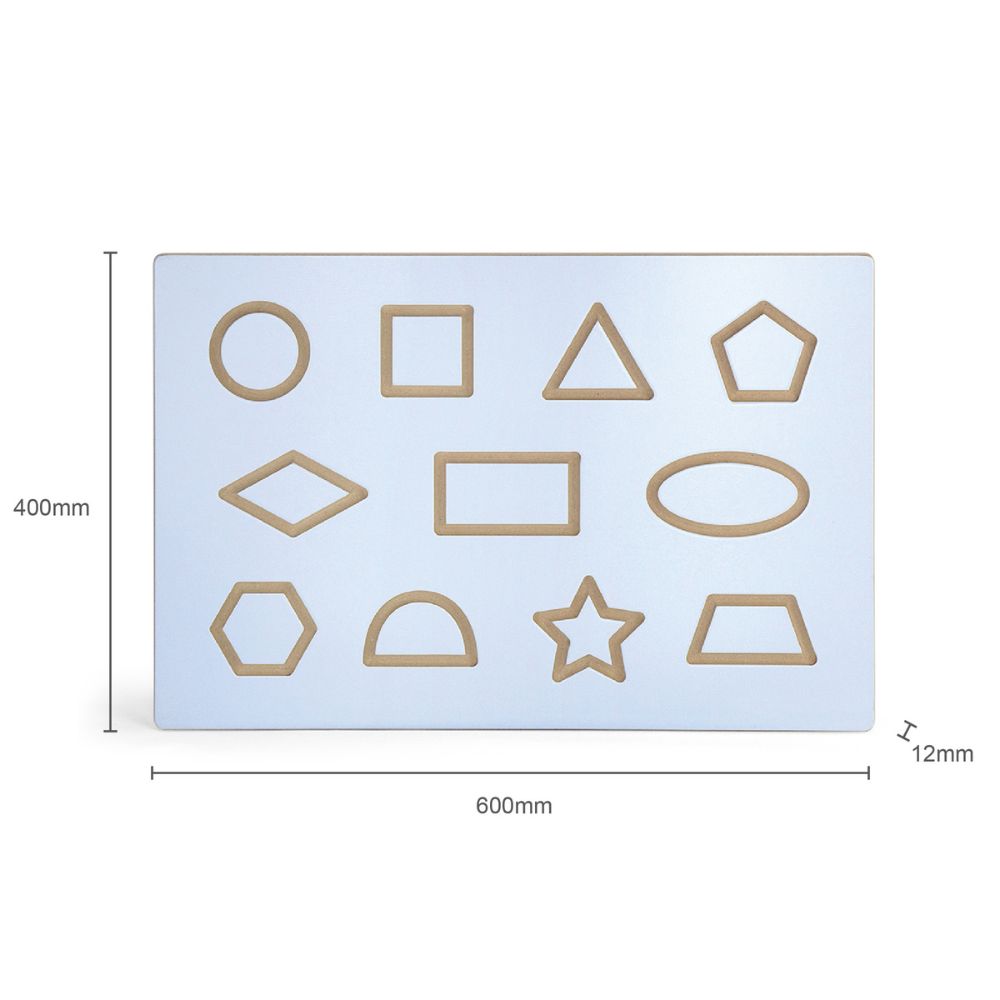Tracés graphiques - Les formes - Eveil Montessori Maroc