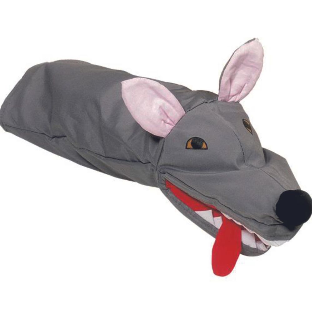 Marionnette, loup - Eveil Montessori Maroc