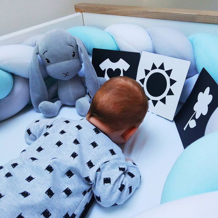 Cartes contrastées pour Bébé (0 à 12 mois) - Eveil Montessori Maroc