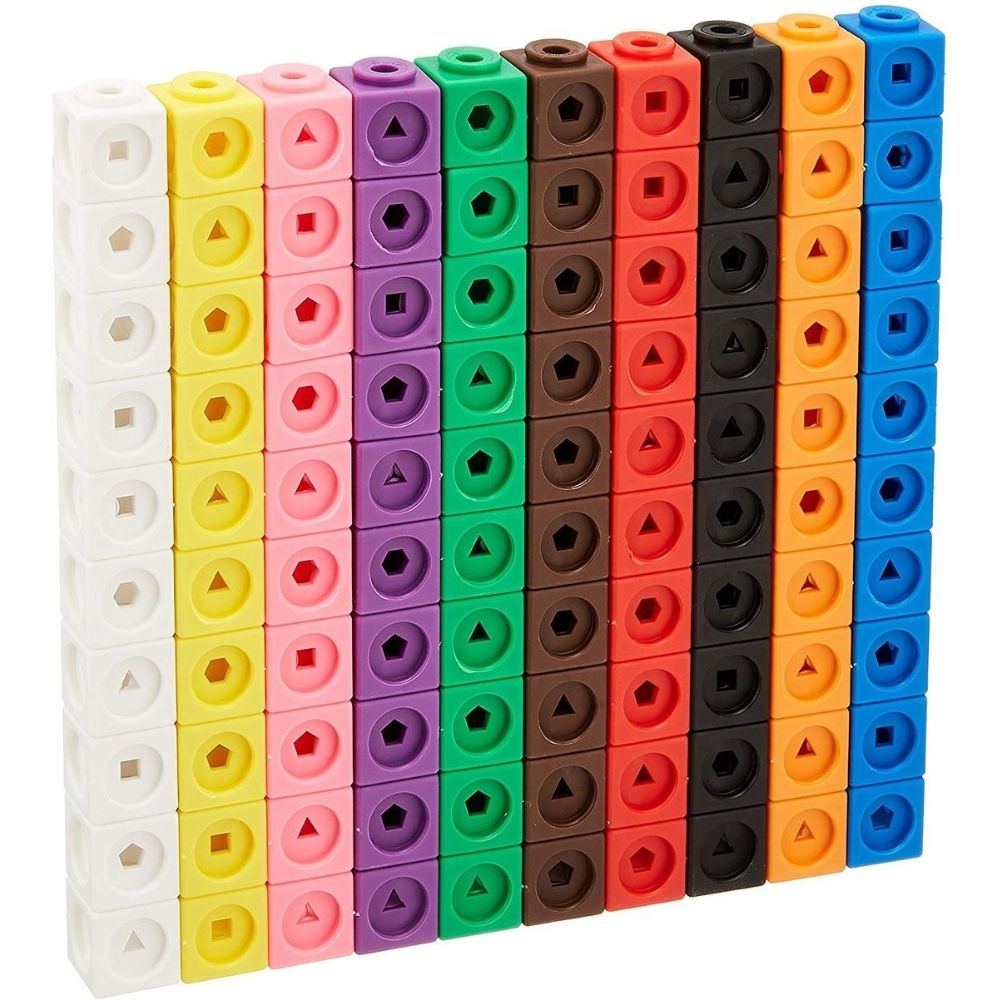 Les cubes Mathlink - Eveil Montessori Maroc