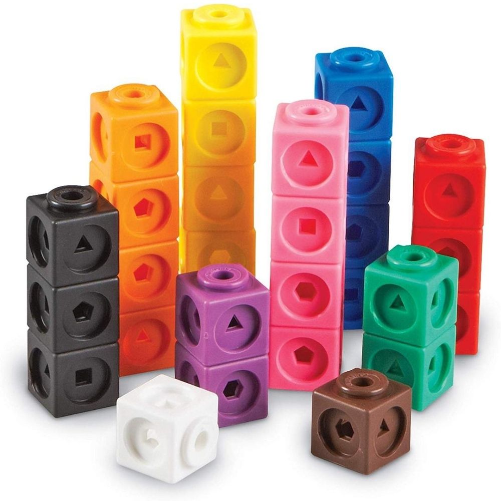 Les cubes Mathlink - Eveil Montessori Maroc