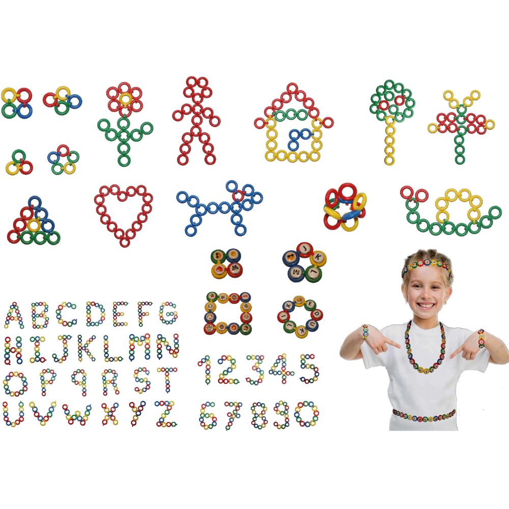 EDUCKLIC MAGIC, 300 pièces diamètre 3 cm - Eveil Montessori Maroc