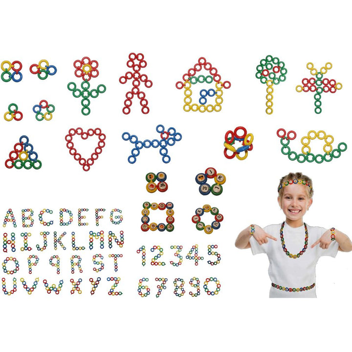 EDUCKLIC 80 pièces diamètre 3 cm - Eveil Montessori Maroc