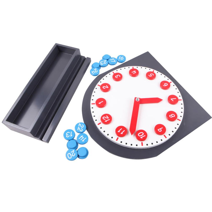 Horloge apprentissage heure - Eveil Montessori Maroc