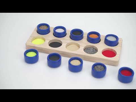 Jeu de mémo tactile - Touch & Match Board.