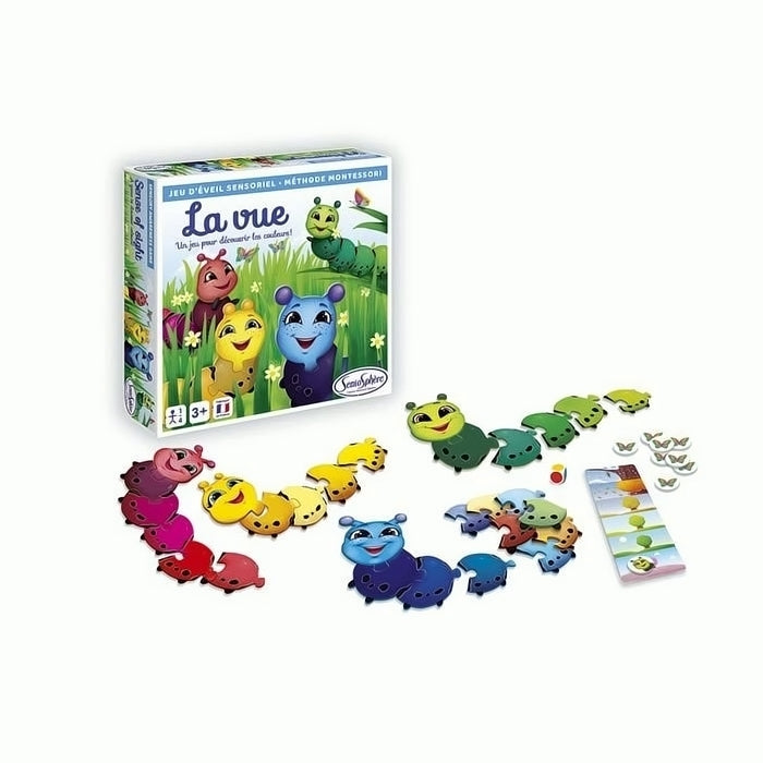 Jeu Sensoriel : La Vue - 2 - Eveil Montessori Maroc