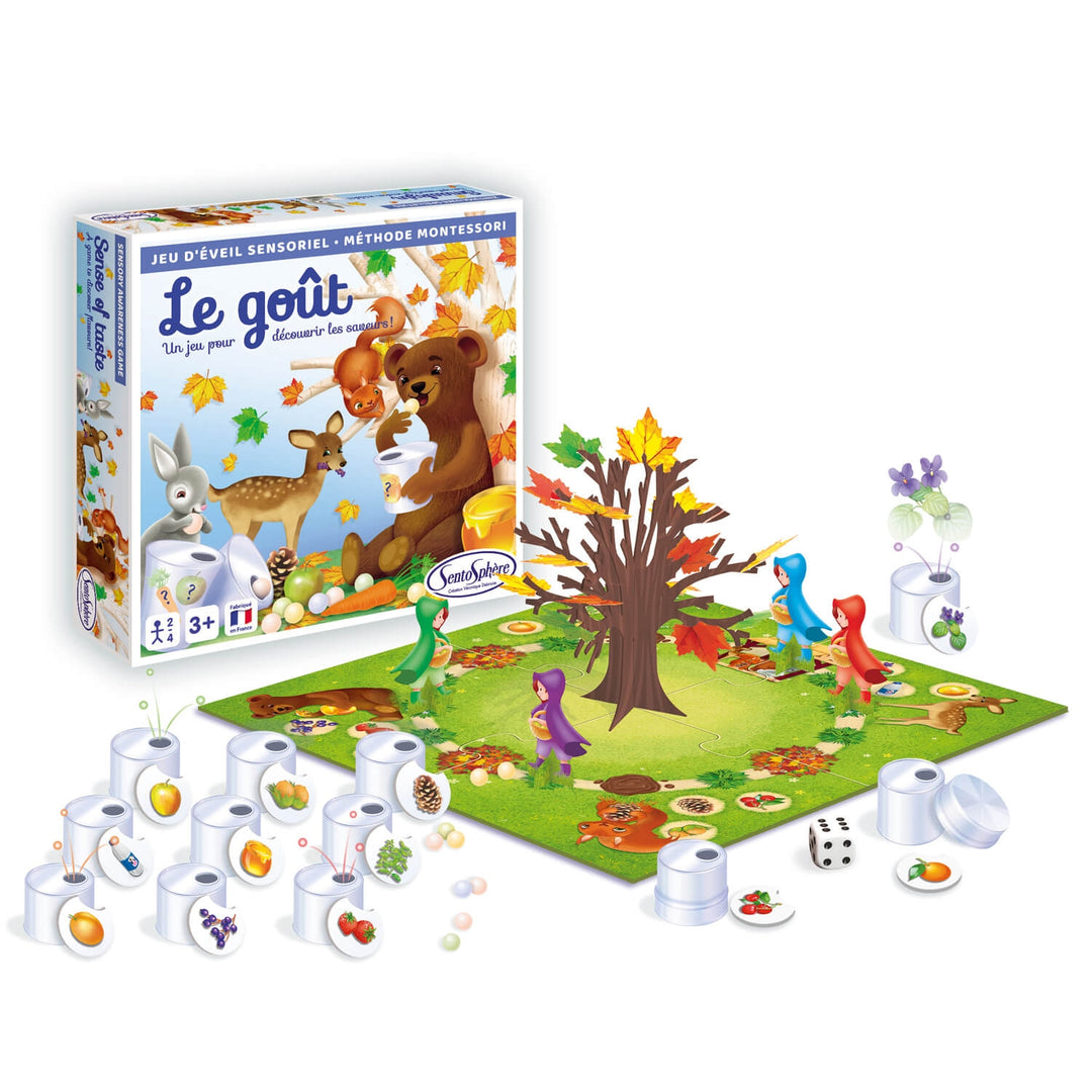Jeu Sensoriel : Le Goût - 1 - Eveil Montessori Maroc