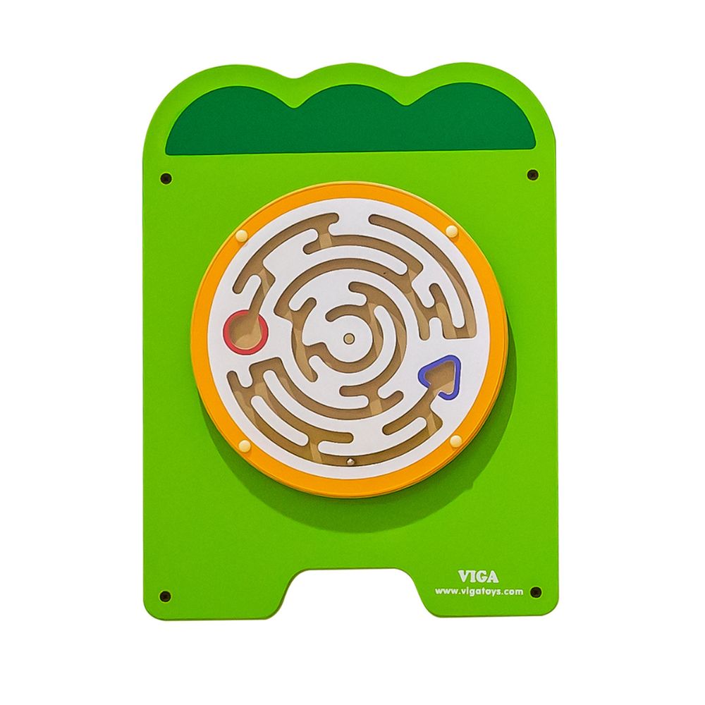 Grand Jouet mural - Le Crocodile - Eveil Montessori Maroc