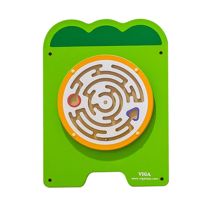 Grand Jouet mural - Le Crocodile - Eveil Montessori Maroc