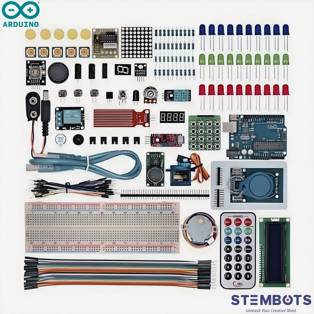 Kit Arduino Uno Starter Pack Complet - Électronique & Programmation ...