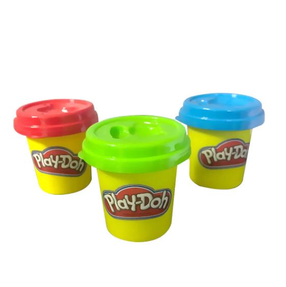 4 pots pâte à modeler - Eveil Montessori Maroc