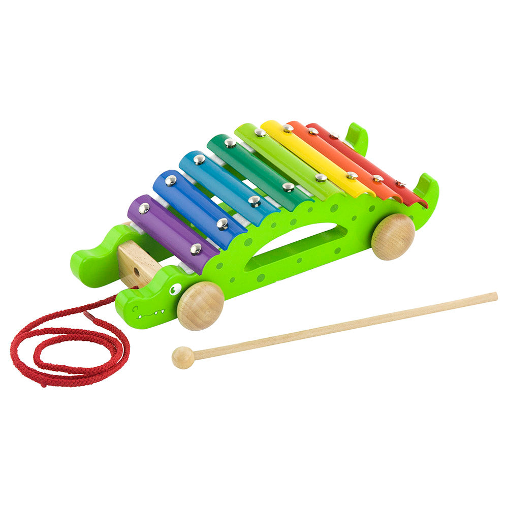 Xylophone Crocodile 8 tons - Eveil Montessori Maroc