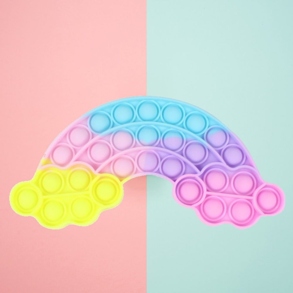 POP IT – Rainbow – Cloud – Fidget toys - Eveil Montessori Maroc