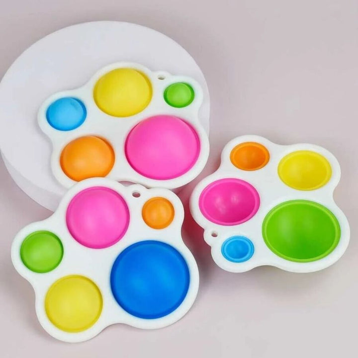 POP IT – Simple Dimple – Rainbow – Fidget toys - Eveil Montessori Maroc