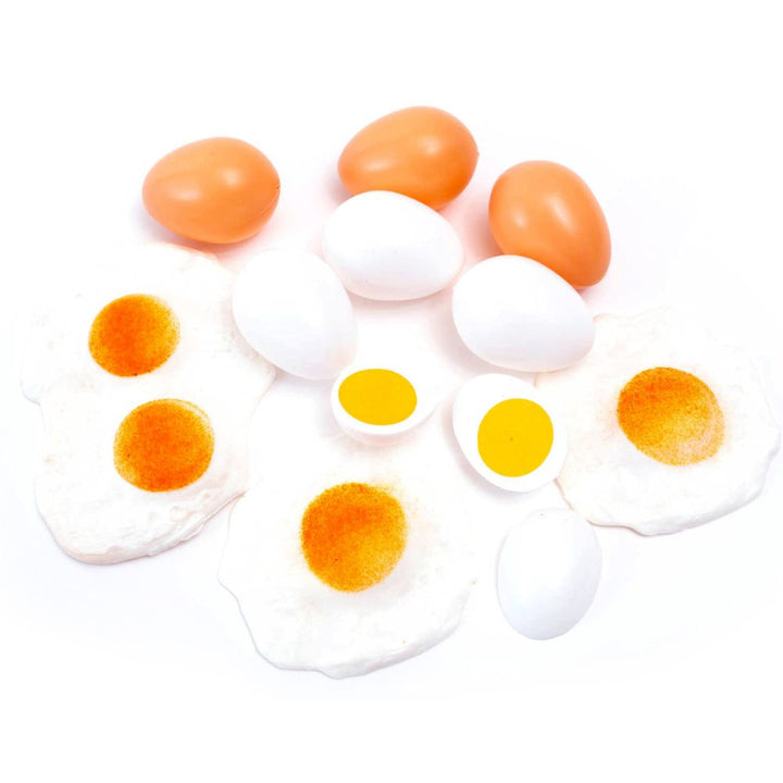 Œufs en plastique - Aliments en plastique - Eveil Montessori Maroc