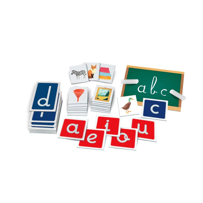 LES LETTRES TACTILES - MONTESSORI - Eveil Montessori Maroc